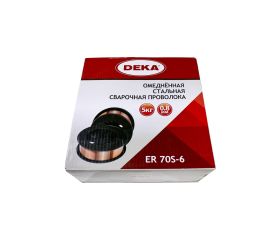 ПРОВОЛОКА СВАРОЧНАЯ СТАЛЬНАЯ ОМЕДНЕННАЯ