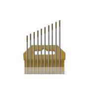 КЕДР Электроды вольфрамовые КЕДР WL-15-175 Ø 2,0 мм (золотистый) AC/DC