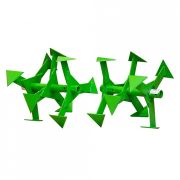 Фрезы Aurora «Гусиные лапки» усиленные, 3секции*3фрезы. Комплект П+Л под шестигранник 23мм, d.335мм, ширина 283мм